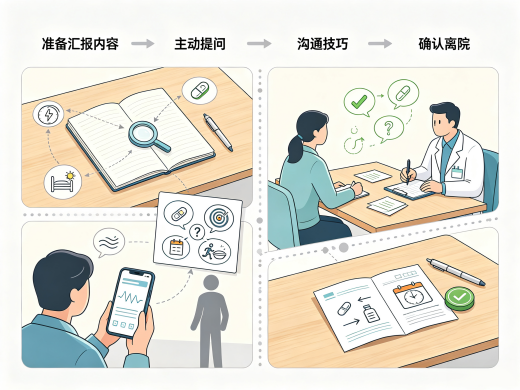 　　复查时和医生聊什么?成都军盛医院就诊沟通小贴士